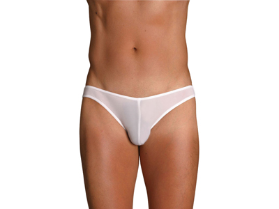 センターラインミニマムシースルーハーフバックホワイト